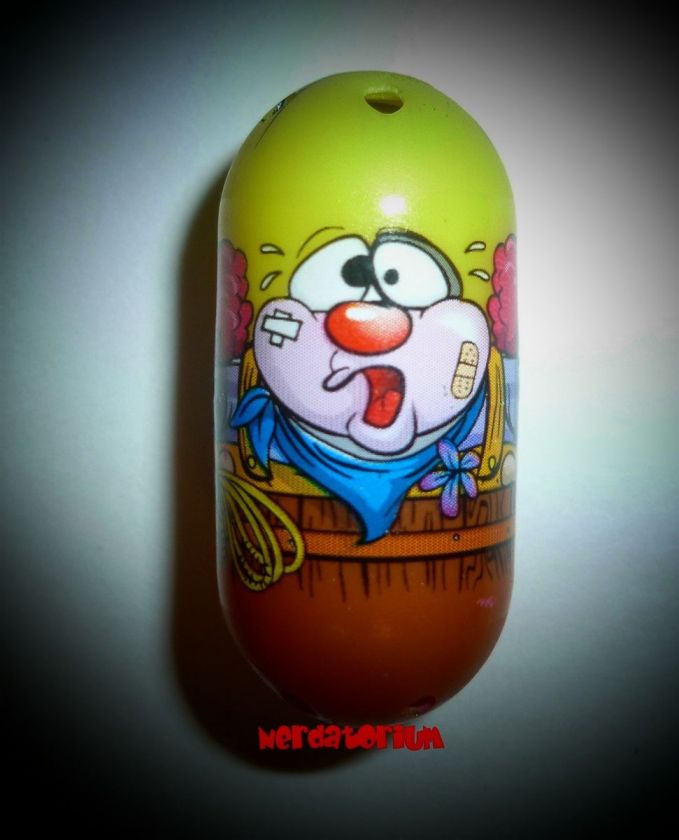 Mighty Beanz #125 RODEO CLOWN Bean 2010 Series 2 RARE New  