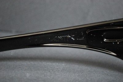 NEW OAKLEY Devils Brigade Antix Sunglasses Polished Black w Grey lens 