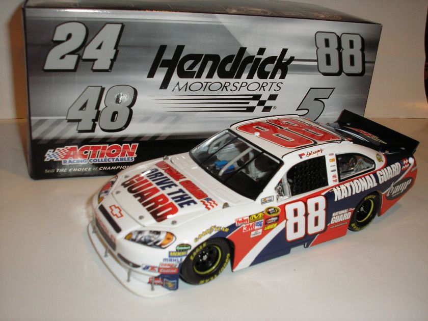   EARNHARDT JR. NASCAR NATIONAL GUARD DRIVE THE GUARD #88 DIECAST CAR