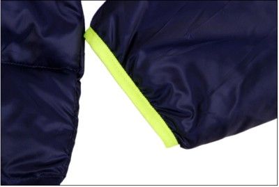   Medium M Predator Down Winter Jacket Coat UCL Navy Blue Yellow  