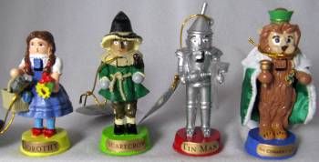 ADLER MINI WIZARD OF OZ 4 NUTCRACKERS PRECIOUS, NIB  