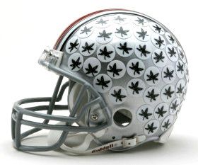 MINI FOOTBALL HELMET OHIO STATE BUCKEYES RIDDELL  