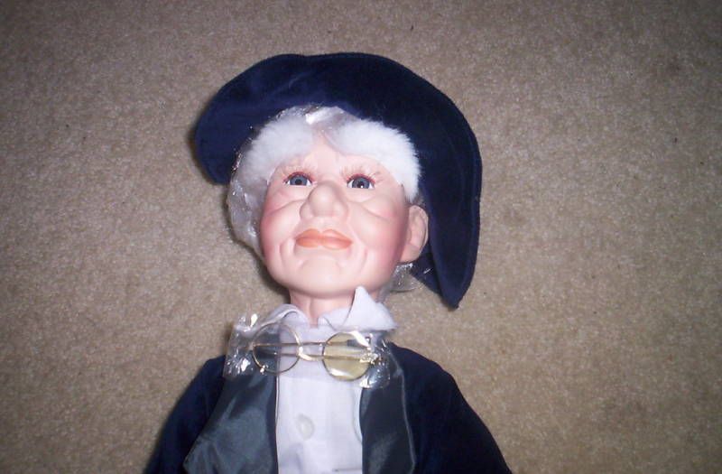 KNIGHTSBRIDGE OlD MAN ,HAND PAINTED PORCELAIN DOLL  