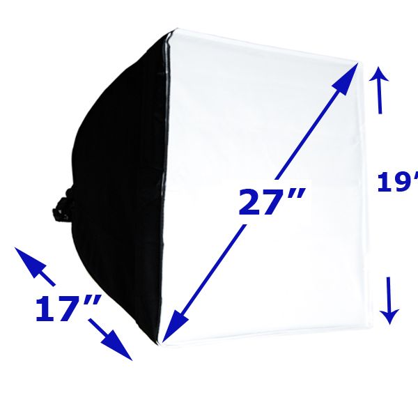 studio quality overhead boom light holder with softbox