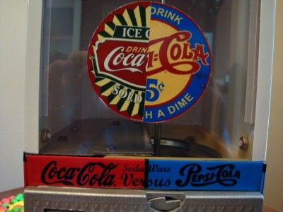   COLA vs. PEPSI* Gumball & Candy Vending Machine Coin Op Arcade  