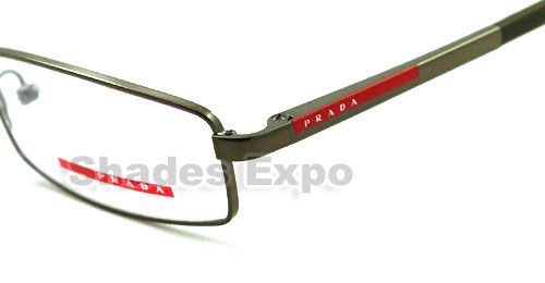 PRADA EYEGLASSES SPORT VPS 52A GUNMETAL VPS52A 7JO 101  