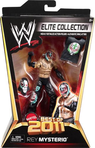 REY MYSTERIO   WWE ELITE BEST OF 2011 MATTEL TOY WRESTLING ACTION 