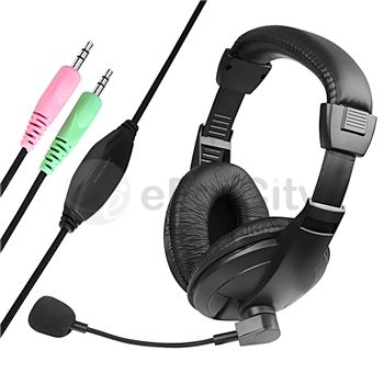 Earphone Headphone w/ Microphone MIC VOIP Headset Skype  