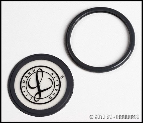 Littmann Stethoscope Parts Gray Diaphragm & Rim 36573  