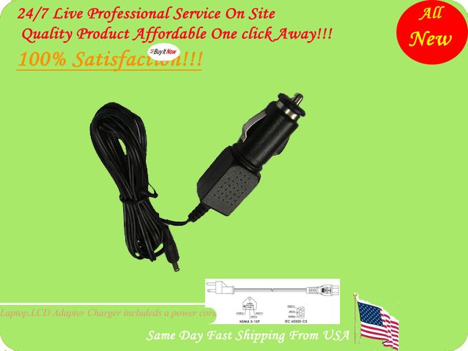 Car Adapter For Altec Lansing inMotion iM2 iM3 iM5 iM3C iPod Speaker 