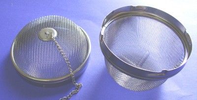 Tea Infuser Strainer Herbal Spice Cooking Ball 5in 6135  