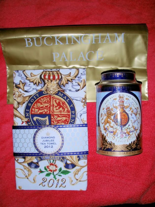   Jubilee Fortnum & Mason Tea Caddy Towel Coffee Musical Tin 2012  