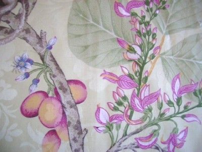 Stunning TROPICAL EXOTIC Flowers Fabric Cotton 3 Pcs  