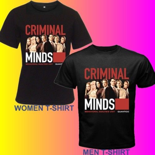 Criminal Minds Season 6 TV Series FBI BAU Team T shirt  