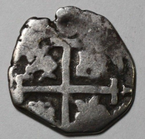   SPAIN silver 1 real (OLD US DIME) BOLIVIA Mint BOLD DATE  