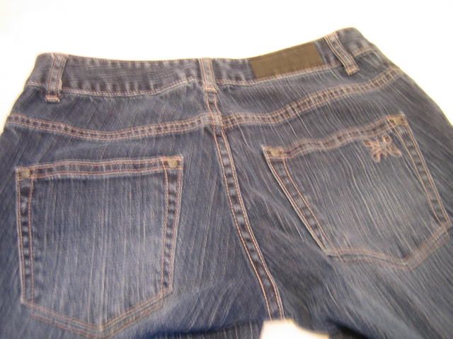 SIMPLY VERA WANG blue jeans   Women 6 NWOT  