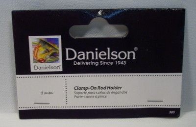 Danielson Clamp On Salt Water Fishing Rod Holder NEW  