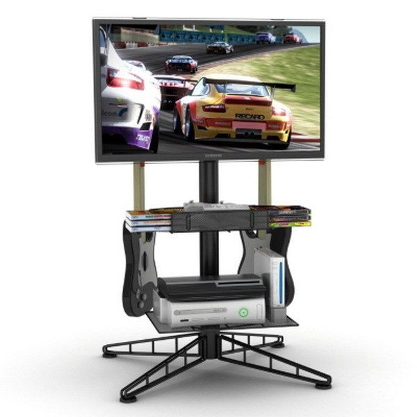   System Accessories Holder Rack & TV Stand for Xbox 360 PS3 Wii  